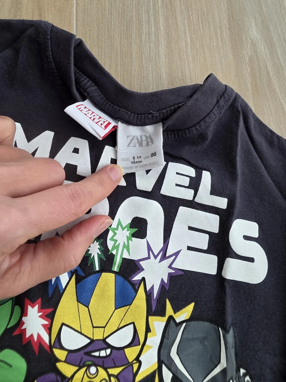 Zara Toddler Boy Bundle 1½ Years (86 cm) | 4 Pieces | Marvel & Basics